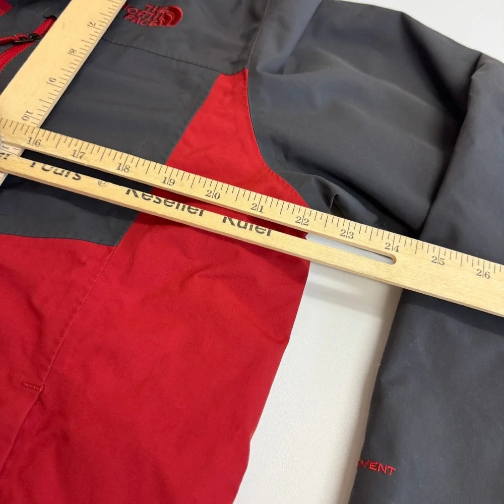 The North Face Jacket Mens Medium Red Grey Coat Atlas Triclimate 2 in 1 Gorpcore
